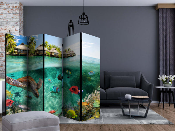 Paravento-Under-the-surface-of-water-II-[Room-Dividers]