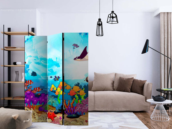 Paravento-Underwater-Fun-[Room-Dividers]