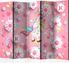 Paravento-Unicorn-on-Flowerbed-II-[Room-Dividers]