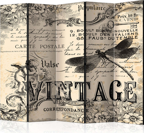 Paravento-Vintage-Correspondence-II-[Room-Dividers]