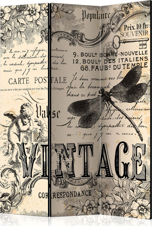 Paravento-Vintage-Correspondence-[Room-Dividers]