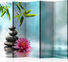 Paravento-Water-Lily-and-Zen-Stones-II-[Room-Dividers]