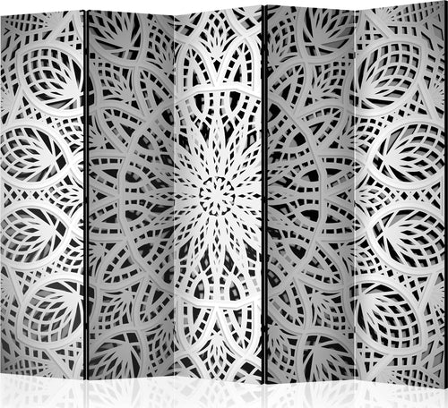 Paravento-White-Mandala-II-[Room-Dividers]