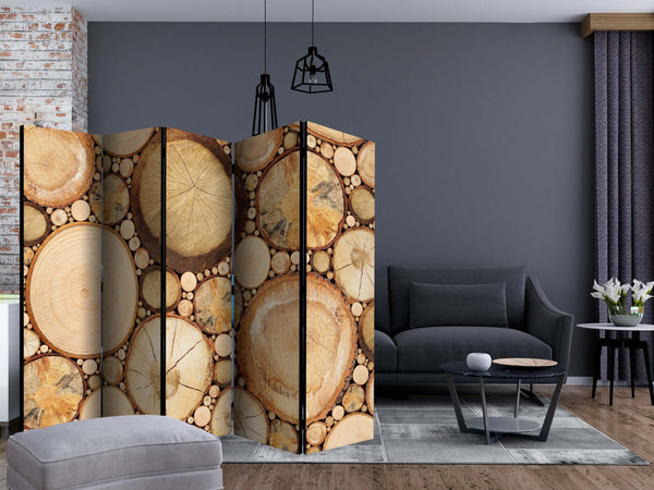 Paravento-Wood-grains-II-[Room-Dividers]