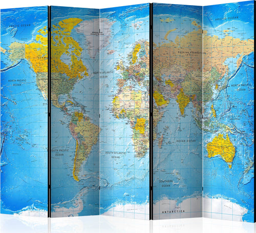 Paravento-World-Classic-Map-[Room-Dividers]