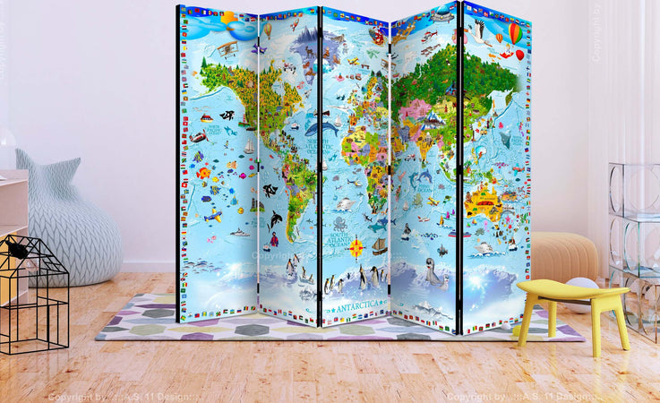Paravento-World-Map-for-Kids-II-[Room-Dividers]