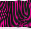 Paravento-Zebra-pattern-(violet)-II-[Room-Dividers]