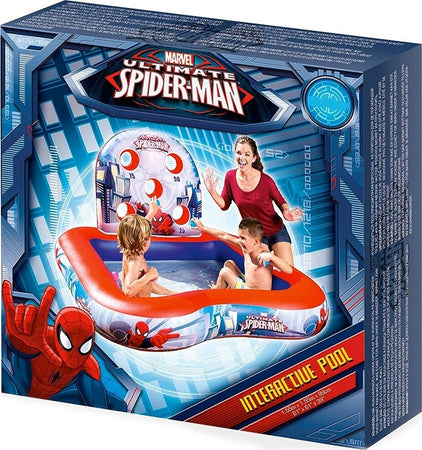 PARCO ACQUATICO GONFIABILE SPIDERMAN PISCINA CON 6 PALLINE 155 X 155 X 99 CM Giochi e giocattoli/Sport e giochi all'aperto/Giochi aquatici e piscine per bambini/Piscinette per bambini Trade Shop italia - Napoli, Commerciovirtuoso.it
