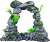 Parete-Arco-Rocciosa-28x13x25cm-Ornamento-Acquario-Decorazioni-Pietra-Per-Bolle