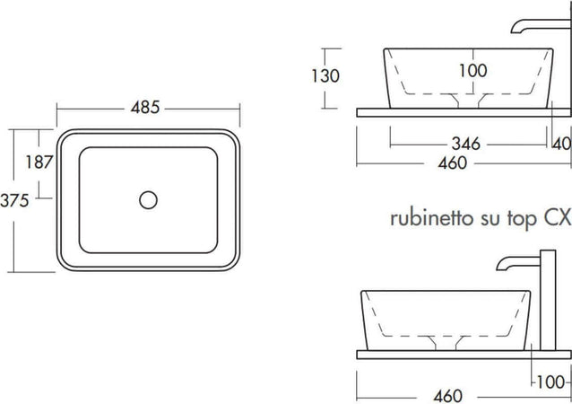 Parete Attrezzata Bagno Completa Design Moderno 7Pz. Mobile Arredo Bagno Rovere Chiaro E Scuro + Mensola+ Lavabo Da Appoggio in Ceramica Bianca + Specchio E Armadio Pensile Casa e cucina/Bagno/Mobili da bagno/Mobiletti e armadietti/Mobili a muro Shopbagno.it - Roma, Commerciovirtuoso.it