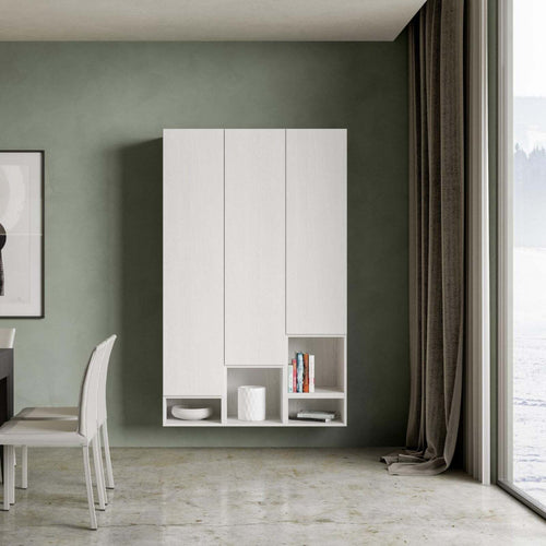 Parete attrezzata per soggiorno con ripiani per arredamento camere ed interni 120 cm Casa e cucina/Arredamento/Soggiorno/Pareti attrezzate Decor Space - Altamura, Commerciovirtuoso.it