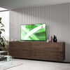 Parete attrezzata per soggiorno porta TV con ripiani per arredamento camere ed interni 288 cm Casa e cucina/Arredamento/Soggiorno/Pareti attrezzate Decor Space - Altamura, Commerciovirtuoso.it