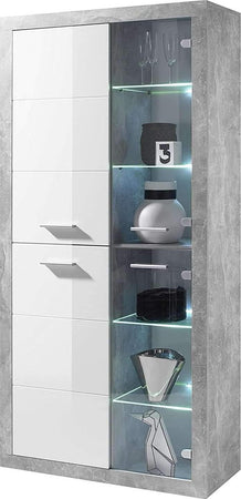 parete-attrezzata-tv-da-soggiorno-cucina-per-salotto-moderna-mobili-tv-bianco-e-grigio-cemento-T2302,70S