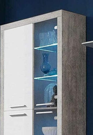 parete-attrezzata-tv-da-soggiorno-cucina-per-salotto-moderna-mobili-tv-bianco-e-grigio-cemento-T2302,70S