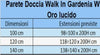 Parete-Doccia-Walkin-Anticalcare-8mm-H200-profilo-Oro-Lucido-GARDENIA