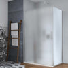 Parete-fissa-Box-Doccia-Porta-Battente-Clematis-Cristallo-6-mm-Telaio-Alluminio
