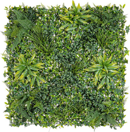 Parete sintetica decorativa, resistente ai raggi UV e alle intemperie, in polietilene Giardino e giardinaggio/Decorazioni per il giardino/Erba artificiale Decor Space - Altamura, Commerciovirtuoso.it