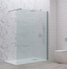 Parete Walkin H200cm Opaca 8mm Anticalcare Profili Cromo