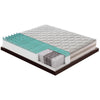 Materasso 800 molle e Memory Foam - 9 zone differenziate - sfoderabile - alto 25 cm