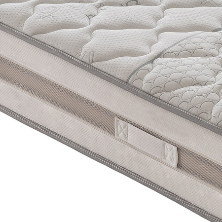 Materasso 800 molle e Memory Foam - 9 zone differenziate - sfoderabile - alto 25 cm