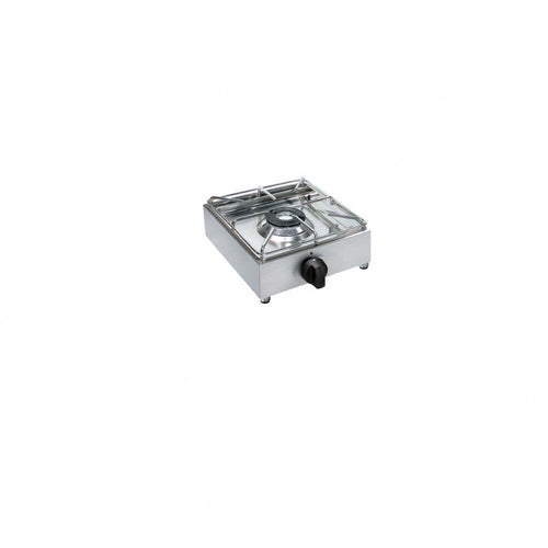 Parker Cucina Fornello professionale 1 fuoco acciaio inox 18/10 gas valvola sicurezza Made in Italy BIG5001L2 kW 2,5