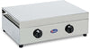 Parker Fornello 2 fuochi a gas GPL/METANO in acciaio inox con piano estraibile corrredato di piastra in alluminio