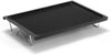 Parker Fornello 2 fuochi a gas GPL/METANO in acciaio inox con piano estraibile corrredato di piastra in alluminio