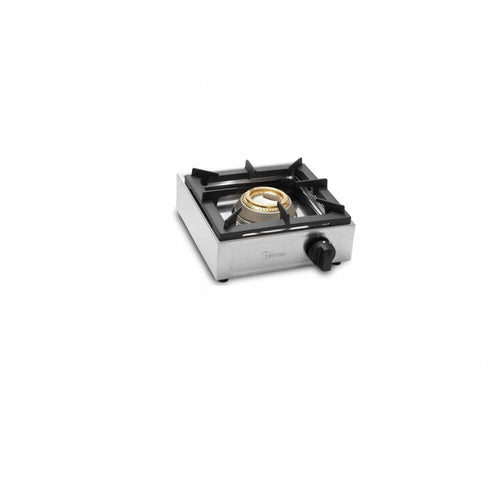 Parker Fornello professionale 1 fuoco acciaio inox 18/10 gas valvola sicurezza bruciatore wok Made in Italy BIG7001F10 kW 10