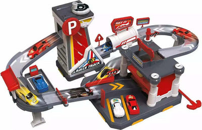 Parking Rally Track Parcheggio 2 Piani Con 6 Auto Ascensore Manuale Gioco Bambini Giochi e giocattoli/Personaggi giocattolo/Edifici e scenari/Garage Trade Shop italia - Napoli, Commerciovirtuoso.it