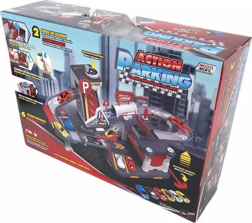 Parking Rally Track Parcheggio 2 Piani Con 6 Auto Ascensore Manuale Gioco Bambini Giochi e giocattoli/Personaggi giocattolo/Edifici e scenari/Garage Trade Shop italia - Napoli, Commerciovirtuoso.it