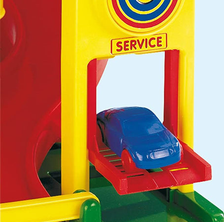 Parl Auto per Bambini Polesie Giocattoli - Garage Con Auto Incluso Car Service, 5 Piani, 19x16x 57cm Doppia Rampa D'uscita, Giocattolo per Bambini a Partire Dai 3 Anni Giochi e giocattoli/Personaggi giocattolo/Edifici e scenari/Garage Liquidator Italia - Nicosia, Commerciovirtuoso.it