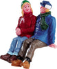 Parlare insieme sulla panchina, personaggio per villaggio di Natale in poliresina Casa e cucina/Decorazioni per interni/Addobbi e decorazioni per ricorrenze/Decorazioni natalizie/Oggettistica MagiediNatale.it - Altamura, Commerciovirtuoso.it