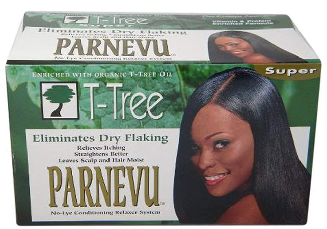PARNEVU T-TREE RELAXER KIT SUPER STIRAGGIO PER CAPELLI .