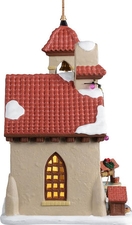 Parrocchia di San Santiago, edificio luminoso per villaggio di Natale in Porcellana‎ Casa e cucina/Decorazioni per interni/Addobbi e decorazioni per ricorrenze/Decorazioni natalizie/Oggettistica MagiediNatale.it - Altamura, Commerciovirtuoso.it