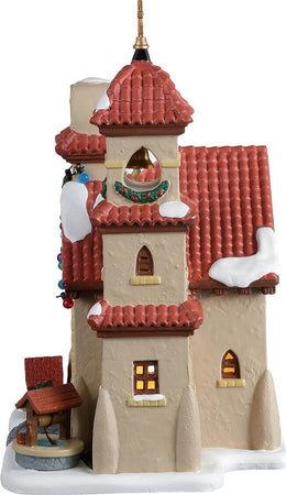 Parrocchia di San Santiago, edificio luminoso per villaggio di Natale in Porcellana‎ Casa e cucina/Decorazioni per interni/Addobbi e decorazioni per ricorrenze/Decorazioni natalizie/Oggettistica MagiediNatale.it - Altamura, Commerciovirtuoso.it