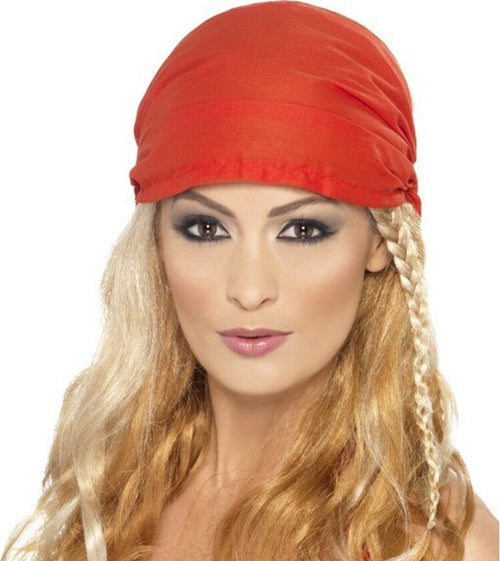 Parrucca Bionda Da Pirata Con Fascia Accessori Carnevale Travestimento Moda/Abbigliamento specifico/Costumi e accessori/Accessori/Adulti/Parrucche e parrucchini Trade Shop italia - Napoli, Commerciovirtuoso.it