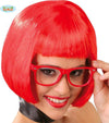 Parrucca-Caschetto-Medio-Rosso-Fiestas-Guirca