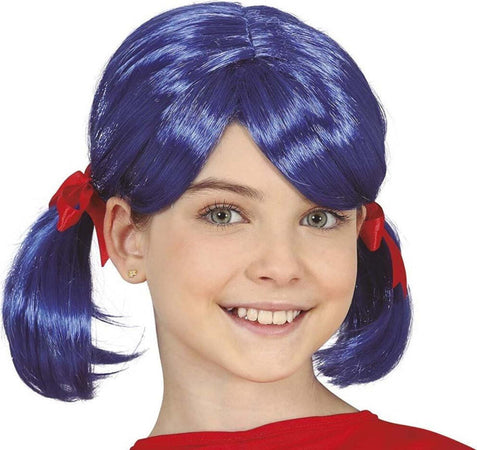 Parrucca-Coccinella-Blu-Fiestas-Guirca