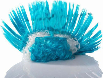 Parrucca Cresta Azzurra Italia Napoli Scudetto Tifo Festa Mondiali Europei Giochi e giocattoli/Giochi d'imitazione e accessori di travestimento/Accessori per travestimento/Parrucche e parrucchini Trade Shop italia - Napoli, Commerciovirtuoso.it