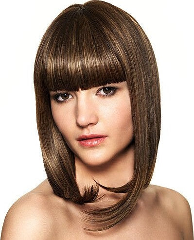 Parrucca Donna Lunghezza Media Aimee Luxury Syn Wig Parrucca Sintetica Castano Bellezza/Cura dei capelli/Accessori styling capelli/Extension parrucche e accessori/Parrucche Kondorama - Martinsicuro, Commerciovirtuoso.it