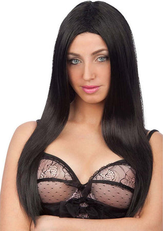 Parrucca Nera Lunga Liscia In Busta Parrucca per travestimento Capelli Lunghi Moda/Abbigliamento specifico/Costumi e accessori/Accessori/Adulti/Parrucche e parrucchini Kondorama - Martinsicuro, Commerciovirtuoso.it