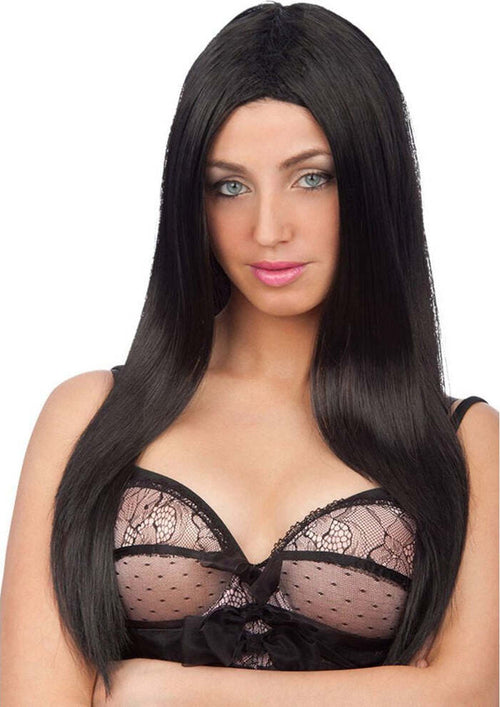 Parrucca Nera Lunga Liscia In Busta Parrucca per travestimento Capelli Lunghi Moda/Abbigliamento specifico/Costumi e accessori/Accessori/Adulti/Parrucche e parrucchini Kondorama - Martinsicuro, Commerciovirtuoso.it