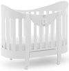 Lettino Ovale Lunetta Italbaby Baby Chic Bianco