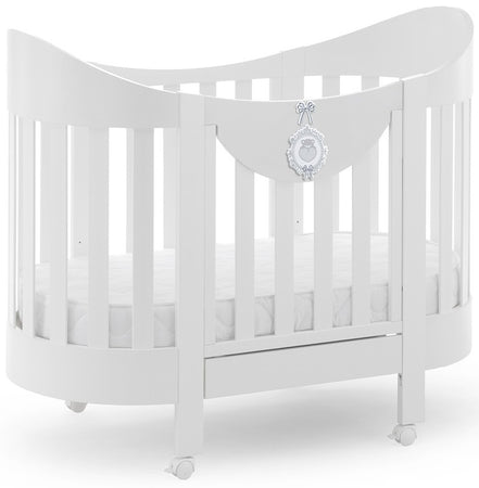 Lettino Ovale Lunetta Italbaby Baby Chic Bianco