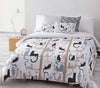 PARURE COPRIPIUMINO 3 PEZZI LEDA 100% COTONE 255x230 Casa e cucina/Tessili per la casa/Biancheria da letto/Copripiumini e set da letto/Copripiumini Scontolo.net - Potenza, Commerciovirtuoso.it