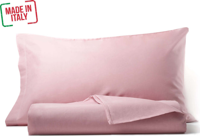 Parure Copripiumino in Puro Cotone Organico Cipria 100% Cotone Poallergenico, Traspirante E Confortevole Made in Italy Casa e cucina/Tessili per la casa/Biancheria da letto/Copripiumini e set da letto/Set copripiumini e federe Smartdecohome - Sesto San Giovanni, Commerciovirtuoso.it