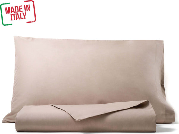 Parure Copripiumino in puro Cotone Organico Tortora 100% Cotone Ipoallergenico Traspirante e confortevole Made in Italy Casa e cucina/Tessili per la casa/Biancheria da letto/Copripiumini e set da letto/Set copripiumini e federe Smartdecohome - Sesto San Giovanni, Commerciovirtuoso.it