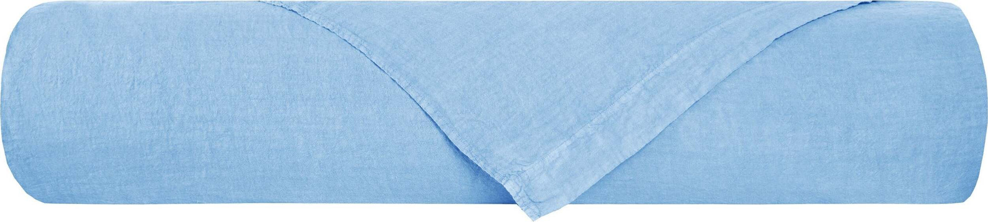 Parure copripiumino in puro lino stone washed  AZZURRO Casa e cucina/Tessili per la casa/Biancheria da letto/Copripiumini e set da letto/Set copripiumini e federe Vanita di raso - Sesto San Giovanni, Commerciovirtuoso.it