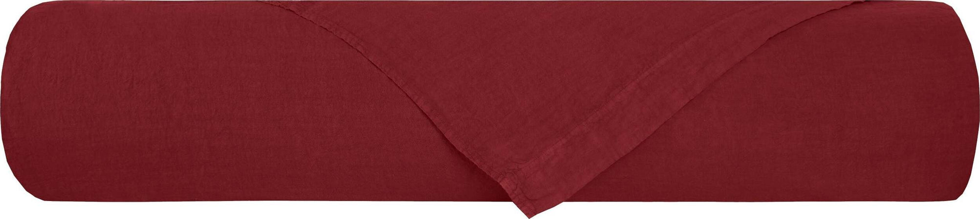 Parure copripiumino in puro lino stone washed  BORDEAUX Casa e cucina/Tessili per la casa/Biancheria da letto/Copripiumini e set da letto/Set copripiumini e federe Vanita di raso - Sesto San Giovanni, Commerciovirtuoso.it