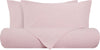 Parure Copripiumino In Puro Lino Stone Washed Rosa Perla Casa e cucina/Tessili per la casa/Biancheria da letto/Copripiumini e set da letto/Set copripiumini e federe Vanita di raso - Sesto San Giovanni, Commerciovirtuoso.it